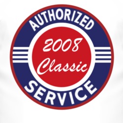 Authorized Service 2008 Chevy Classic T Shirt