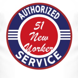 Authorized Service 1951 Chrysler New Yorker T Shirt