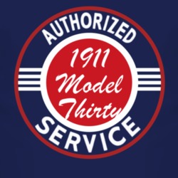 Authorized Service 1911 Cadillac Model Thirty Dark T Shirt