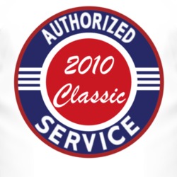 Authorized Service 2010 Chevy Classic T Shirt