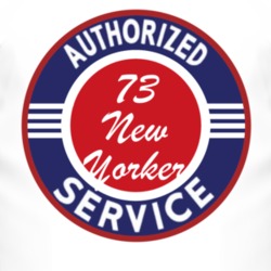Authorized Service 1973 Chrysler New Yorker T Shirt