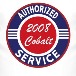 Authorized Service 2008 Chevy Cobalt T Shirt