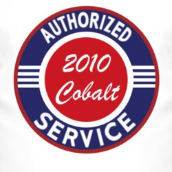 Authorized Service 2010 Chevy Cobalt T Shirt