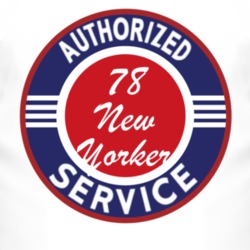 Authorized Service 1978 Chrysler New Yorker T Shirt