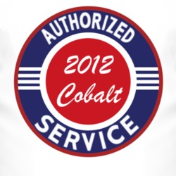 Authorized Service 2012 Chevy Cobalt T Shirt