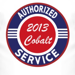 Authorized Service 2013 Chevy Cobalt T Shirt