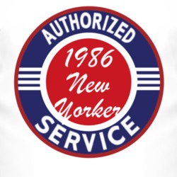 Authorized Service 1986 Chrysler New Yorker T Shirt