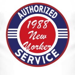 Authorized Service 1988 Chrysler New Yorker T Shirt