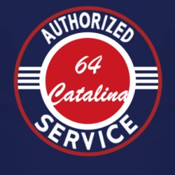 Authorized Service 1964 Pontiac Catalina Dark T Shirt
