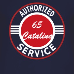 Authorized Service 1965 Pontiac Catalina Dark T Shirt