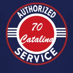 Authorized Service 1970 Pontiac Catalina Dark T Shirt