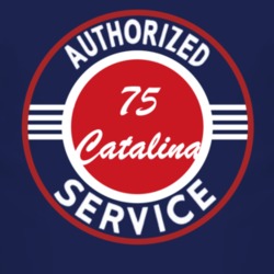 Authorized Service 1975 Pontiac Catalina Dark T Shirt