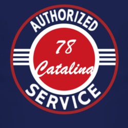 Authorized Service 1978 Pontiac Catalina Dark T Shirt