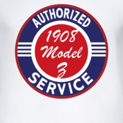 Authorized Service 1908 Oldsmobile Model Z T Shirt