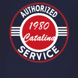 Authorized Service 1980 Pontiac Catalina Dark T Shirt
