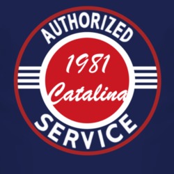 Authorized Service 1981 Pontiac Catalina Dark T Shirt