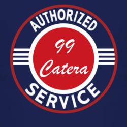 Authorized Service 1999 Cadillac Catera Dark T Shirt
