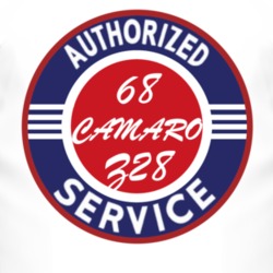 Authorized Service 1968 CHEVY CAMARO Z28 T Shirt
