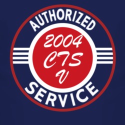 Authorized Service 2004 Cadillac CTS V Dark T Shirt