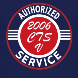 Authorized Service 2006 Cadillac CTS V Dark T Shirt
