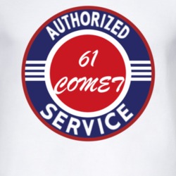 Authorized Service 1961 MERCURY COMET T Shirt