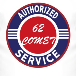 Authorized Service 1962 MERCURY COMET T Shirt