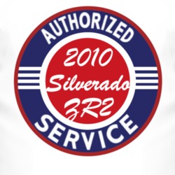 Authorized Service 2010 Chevy Silverado ZR2 T Shirt