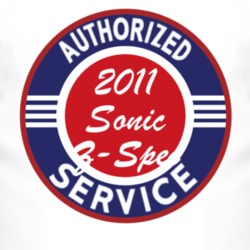 Authorized Service 2011 Chevy Sonic Z-Spec T Shirt