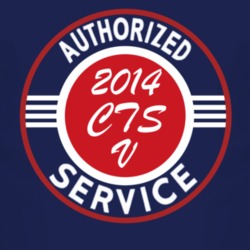 Authorized Service 2014 Cadillac CTS V Dark T Shirt