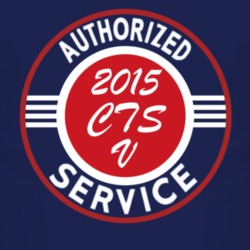 Authorized Service 2015 Cadillac CTS V Dark T Shirt