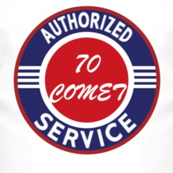 Authorized Service 1970 MERCURY COMET T Shirt