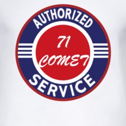Authorized Service 1971 MERCURY COMET T Shirt