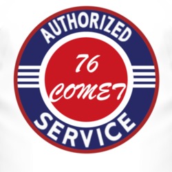 Authorized Service 1976 MERCURY COMET T Shirt