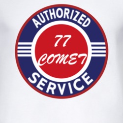 Authorized Service 1977 MERCURY COMET T Shirt