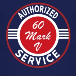 Authorized Service 1960 Lincoln Mark V Dark T Shirt