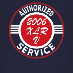 Authorized Service 2006 Cadillac XLR V Dark T Shirt