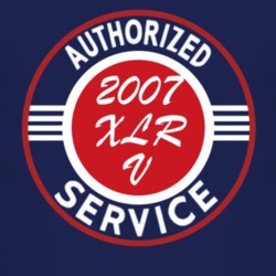 Authorized Service 2007 Cadillac XLR V Dark T Shirt