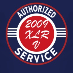 Authorized Service 2009 Cadillac XLR V Dark T Shirt