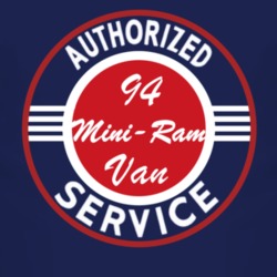 Authorized Service 1994 Dodge Mini-Ram Van Dark T Shirt