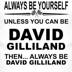 Always Be Yourself Unless You Can Be David Gilliland Funny T Shirt
