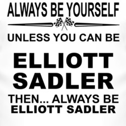 Always Be Yourself Unless You Can Be Elliott Sadler Funny T Shirt