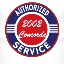 Authorized Service 2002 Chrysler Concorde T Shirt