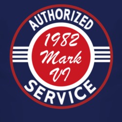 Authorized Service 1982 Lincoln Mark VI Dark T Shirt