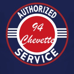 Authorized Service 1994 Chevy Chevette Dark T Shirt