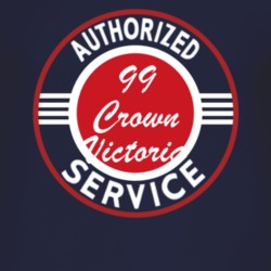 Authorized Service 1999 Crown Victoria Dark T Shirt