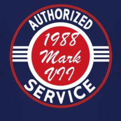 Authorized Service 1988 Lincoln Mark VII Dark T Shirt
