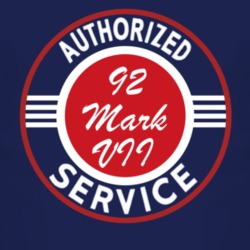 Authorized Service 1992 Lincoln Mark VII Dark T Shirt