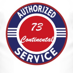 Authorized Service 1973 Lincoln Continental T Shirt