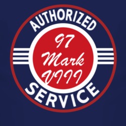 Authorized Service 1997 Lincoln Mark VIII Dark T Shirt