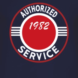 Authorized Service 1982 Chief Dark T Shirt